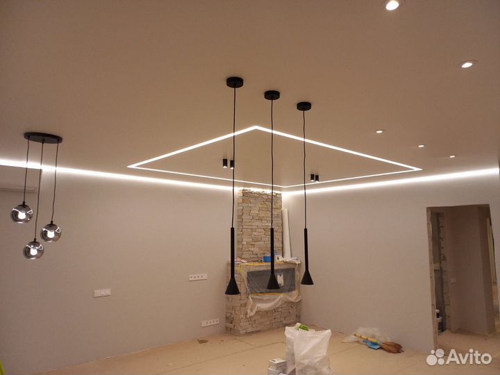 Натяжные потолки