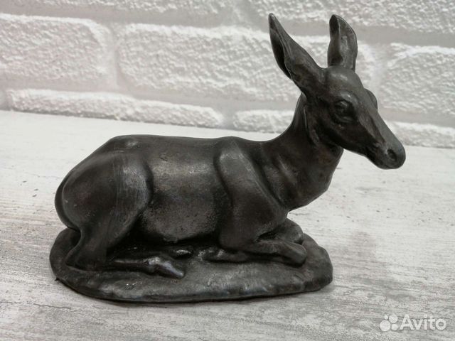 Силуминовая статуэтка 