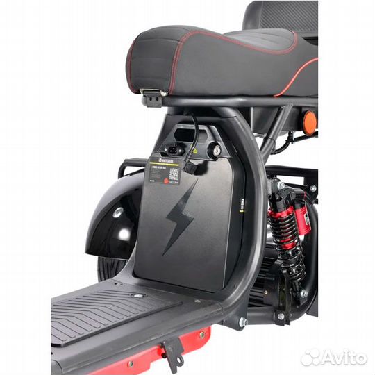 Электроскутер Citycoco WS-PRO+ trike 3000w 21ah