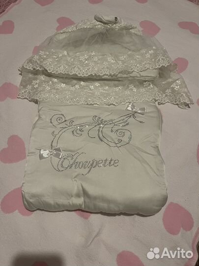 Конверт на выписку демисезонный (теплая осень)