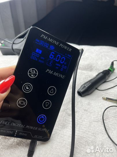 Машинка для татуажа+ блок