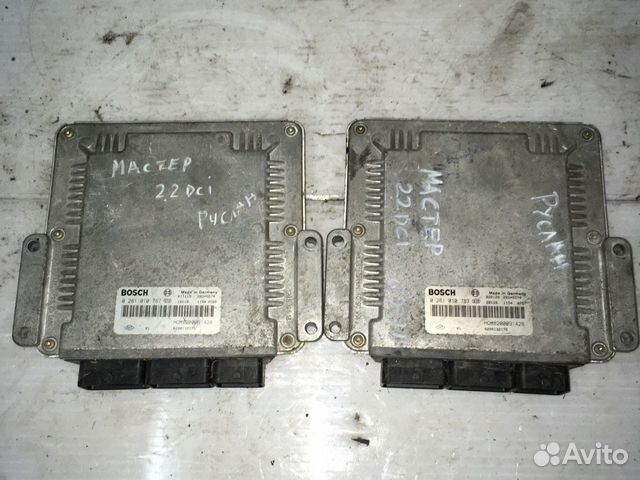 Эбу 0281010787 Renault Master 2.2DCI G9T Opel Mova