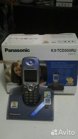 Телефон Panasonic кх-TCD500RU цифровой беспроводно