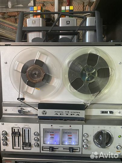 Катушечный магнитофон астра 110 1