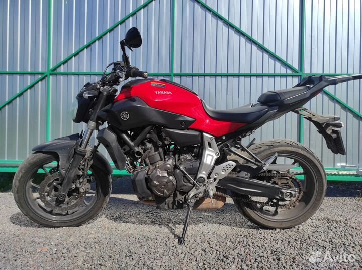 Yamaha MT 07А #Городской хищник