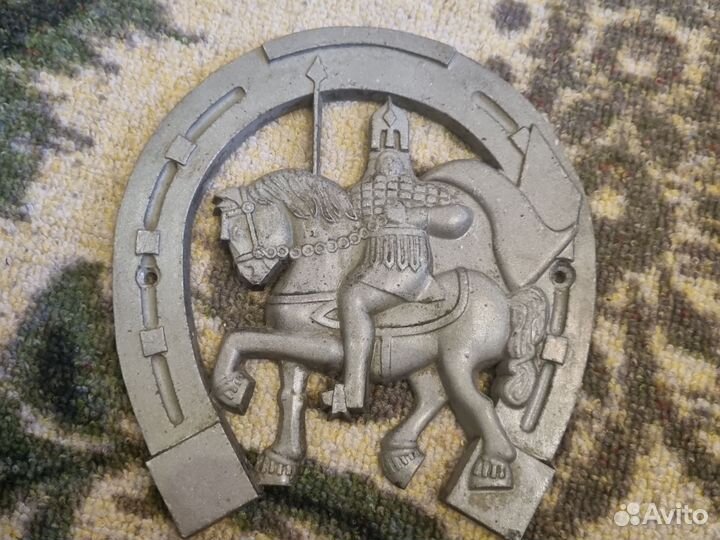 Декоративное настенное пано подкова ретро СССР