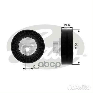 Направляющий ролик привода вспомогательных агре