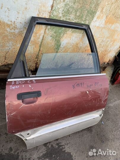 Дверь задняя правая Audi 100 C3