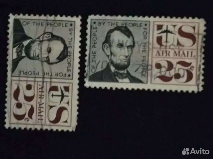 Редкая почтовая марка США