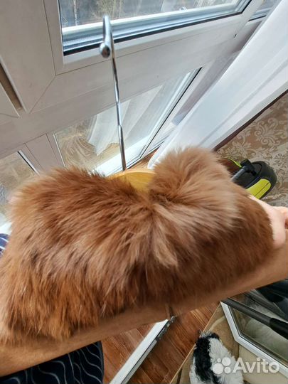 Пиджак с мехом
