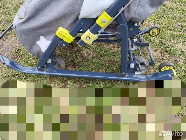 Детские санки коляска