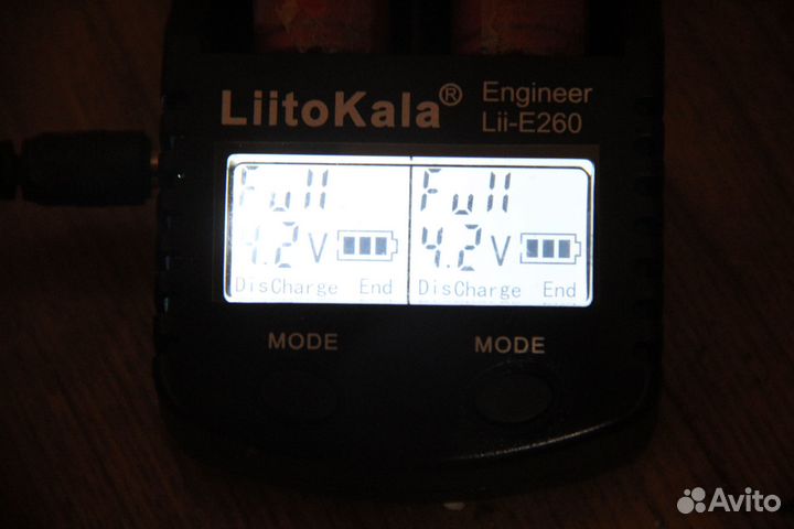 Аккумулятор 18650 Замерена емкость