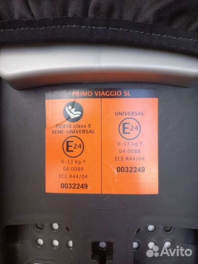 Автокресло Peg Perego (0+) с базой isofix