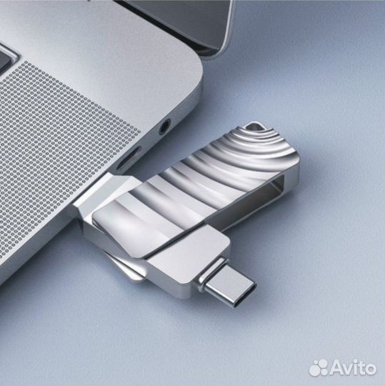 Флешка 2в1 USB3.0 - Type-C 32 Гб