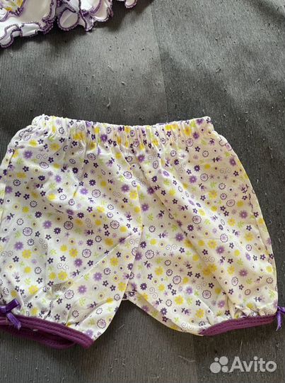 Летний костюм для девочки