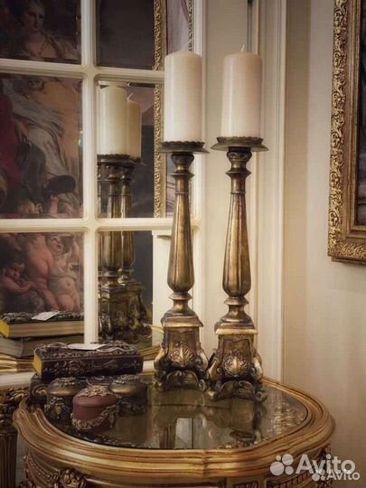 Классический подсвечник в дворцовом стиле