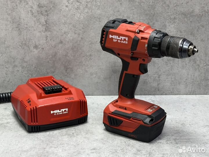 Аккумуляторная дрель-шуруповерт Hilti SF 6-A22