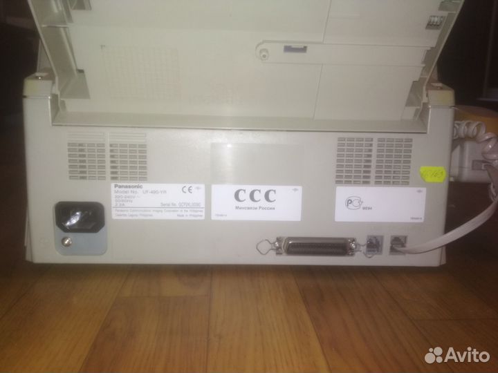 Факс panasonic uf 490