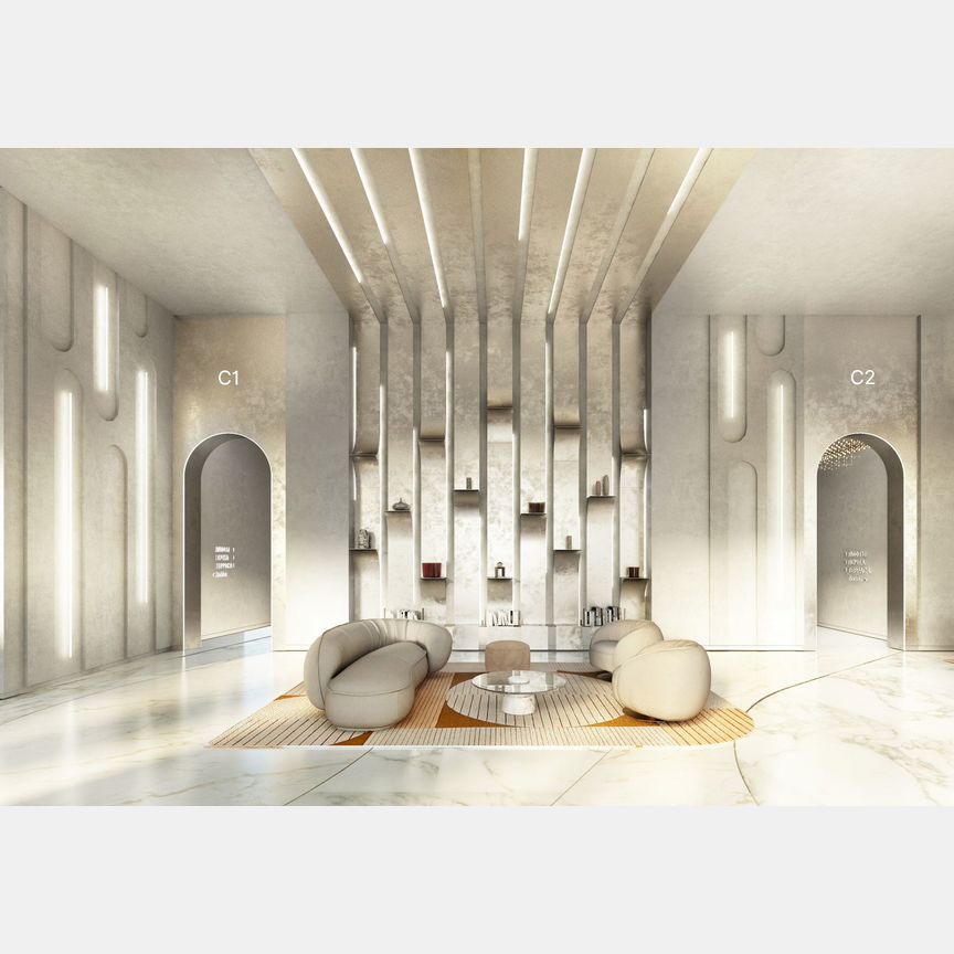 1-к. квартира, 42,4 м², 22/46 эт.