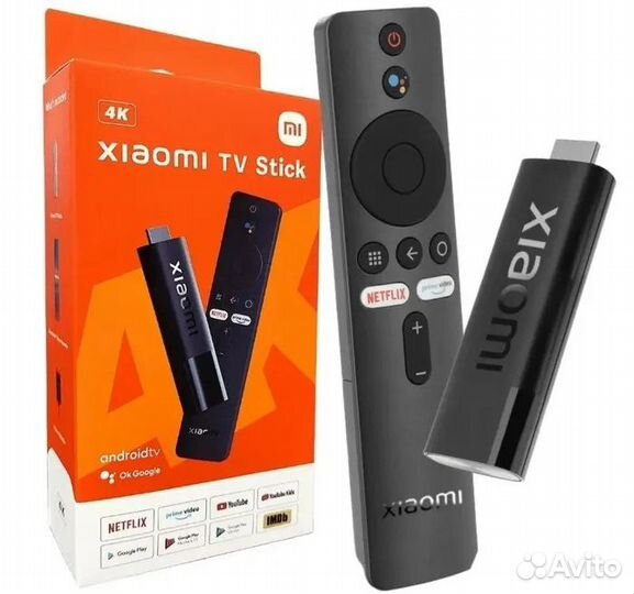 Smart-TV приставка Xiaomi Mi 4K TV stick(MDZ-27-AA