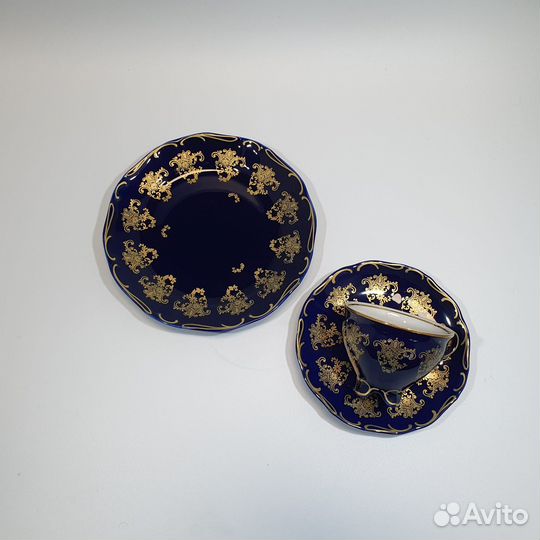 Чайное трио фарфор Lichte Германия