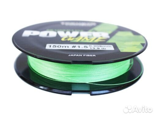 Леска плетеная (шнур) tokuryo power game X4 light