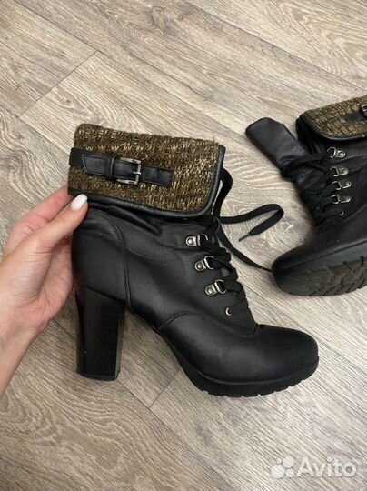 Ботильоны сапоги кожа T.Taccardi -осень 38размер