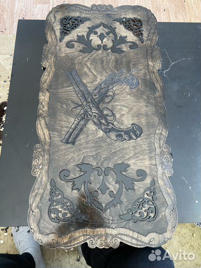 Нарды ручной работы