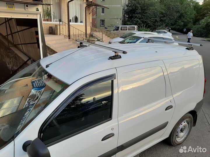 Багажник на крышу Лада Ларгус Фургон, аэро