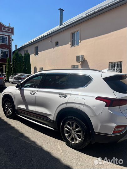 Hyundai Santa Fe 2.2 AT, 2019, 125 000 км