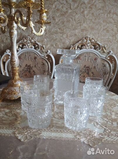 Хрустальный набор для виски