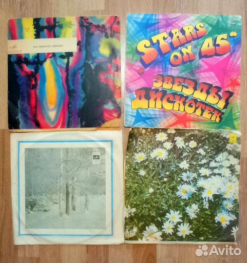 Пластинки зарубежная, советская эстрада