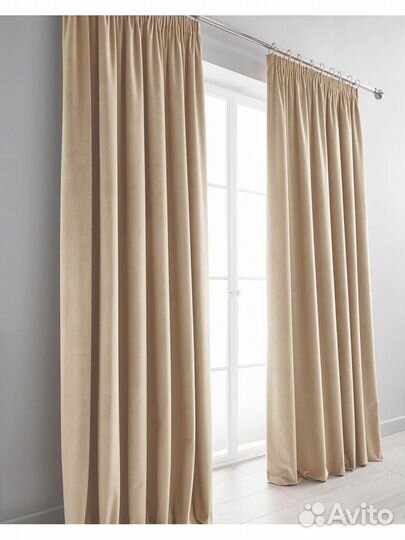 Бархатные шторы
