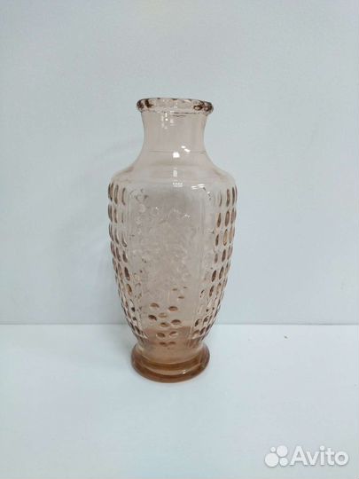 Ваза для цветов стекло СССР