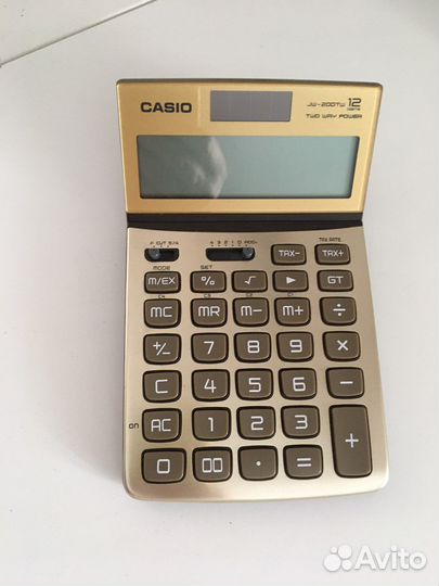 Калькулятор casio