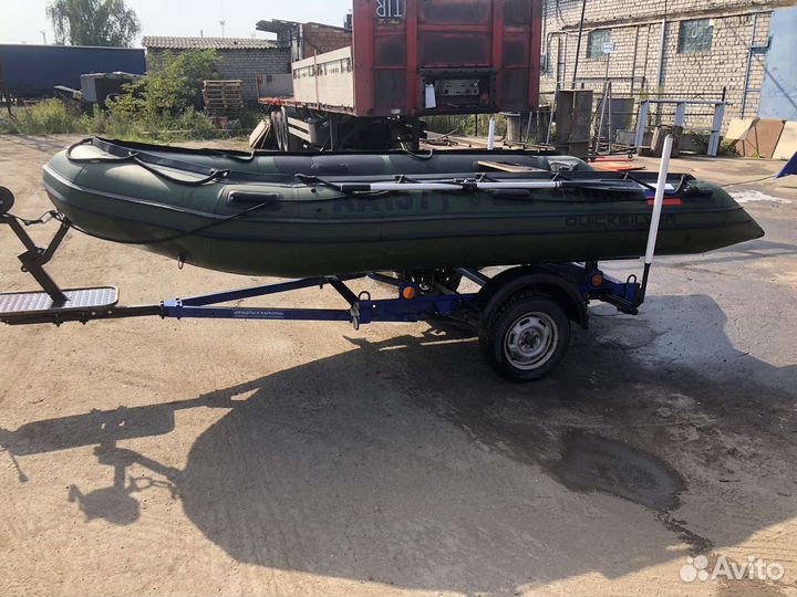 Лодка надувная Quicksilver Heavy-Duty 430