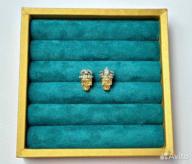 Alexander mcqueen серьги