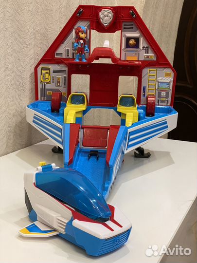 Щенячий патруль база - космолет + Райдер