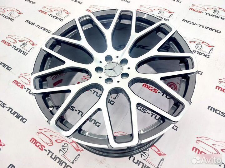 Кованый диск B R22 Mercedes GLE GLS 11.5J колпачок