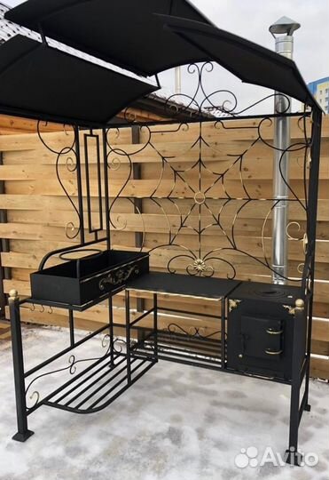 Мангал в стиле лофт от производителя
