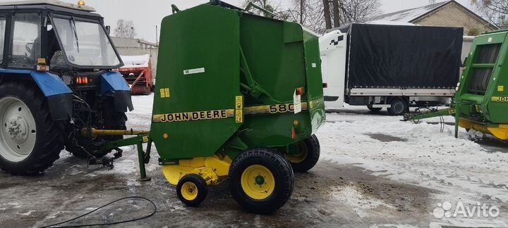 Пресс-подборщик John Deere 580, 1997