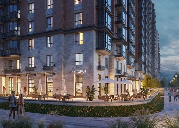 3-к. квартира, 88,5 м², 3/25 эт.