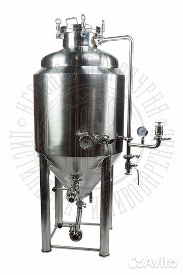 Цилиндро-конический танк (цкт) 150 литров