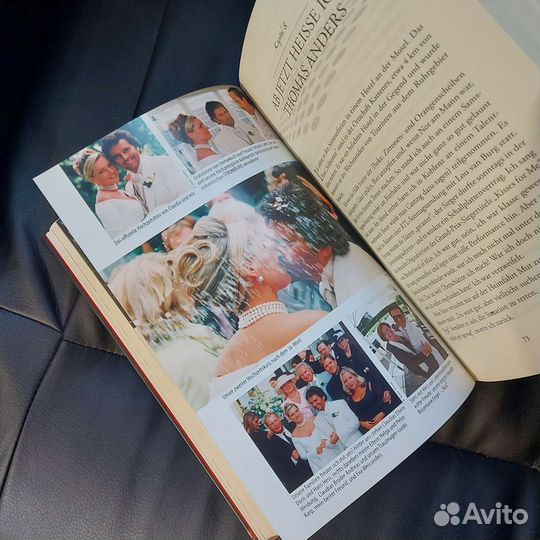 Книга Thomas Anders на немецком с автографом