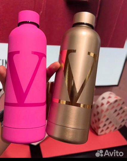 Бутылочка Valentino подарочная gold оригинал