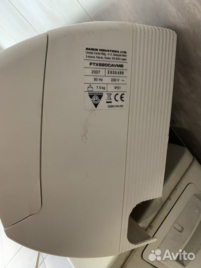 Сплит система daikin 20 инвертор б/у