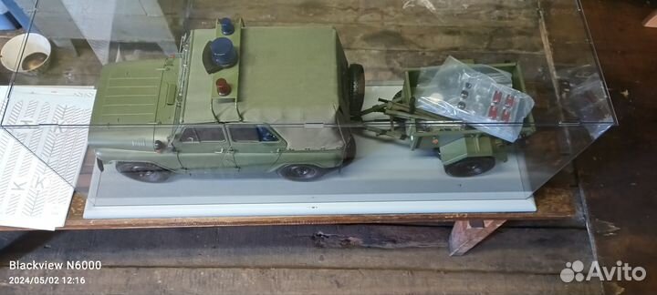 Модель автомобиля УАЗ 469