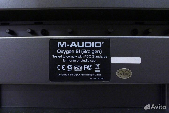 Midi-клавиатура M-Audio Oxygen 61 пианино