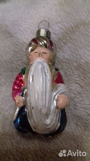 Волшебник Черномор елочная игрушка СССР