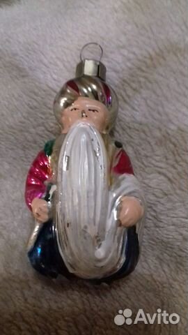 Волшебник Черномор елочная игрушка СССР